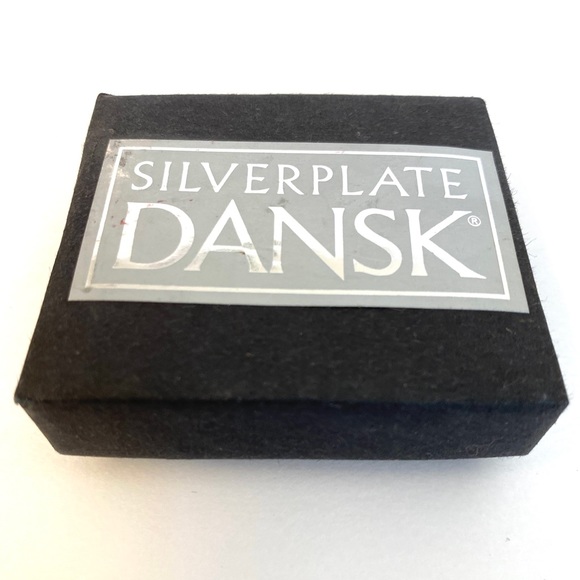 NWT Dansk Silverplate Heart Bookmark 1.5” - Picture 6 of 6